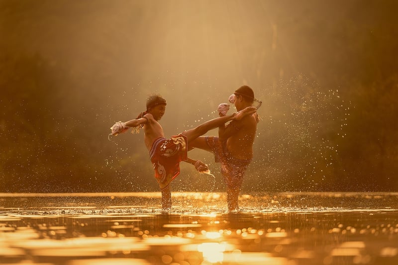 Taekwondo kick